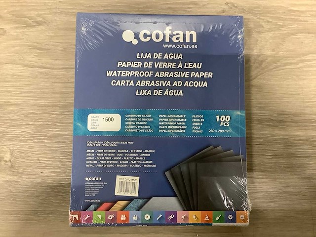 Cofan schuurpapier (700x) - afbeelding 4 van  4
