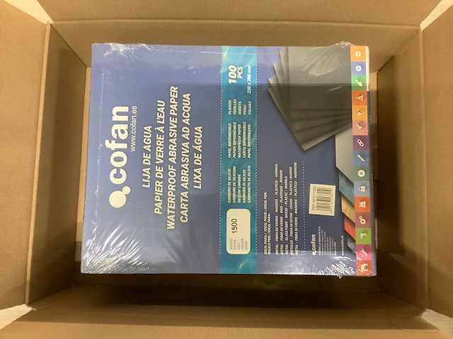 Cofan schuurpapier (700x) - afbeelding 1 van  4
