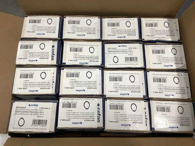 Cofan seeger-ringen din 471 voor uitwendige assen (4000x) - afbeelding 2 van  2