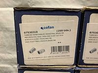 Cofan stalen zeskantige m-8 blinde moeren (2250x) - afbeelding 2 van  3