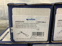 Cofan vernikkelde draaiknop m-40 (1000x) - afbeelding 2 van  3