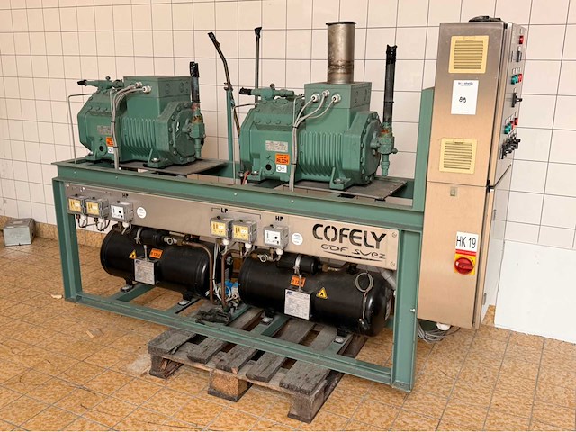 Cofely / bitzer koelcompressor - afbeelding 1 van  9