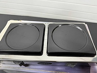 Coffee queen v-2 koffiemachine warmteplaat dubbel - afbeelding 2 van  4
