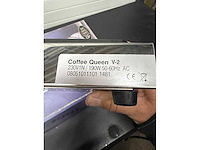 Coffee queen v-2 koffiemachine warmteplaat dubbel - afbeelding 3 van  4