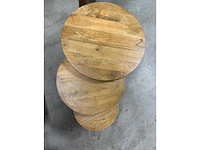Coffee table 70/60/40 mango - afbeelding 2 van  2