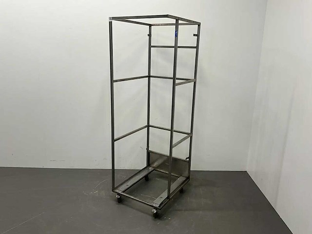 Cofza - mobiel rvs koelkastframe - afbeelding 1 van  4