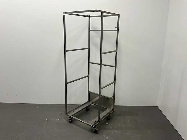 Cofza - mobiel rvs koelkastframe - afbeelding 1 van  4