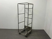 Cofza - mobiel rvs koelkastframe - afbeelding 1 van  4