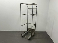 Cofza - mobiel rvs koelkastframe - afbeelding 1 van  4