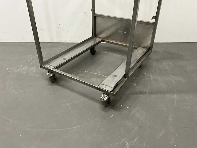 Cofza - mobiel rvs koelkastframe - afbeelding 1 van  2