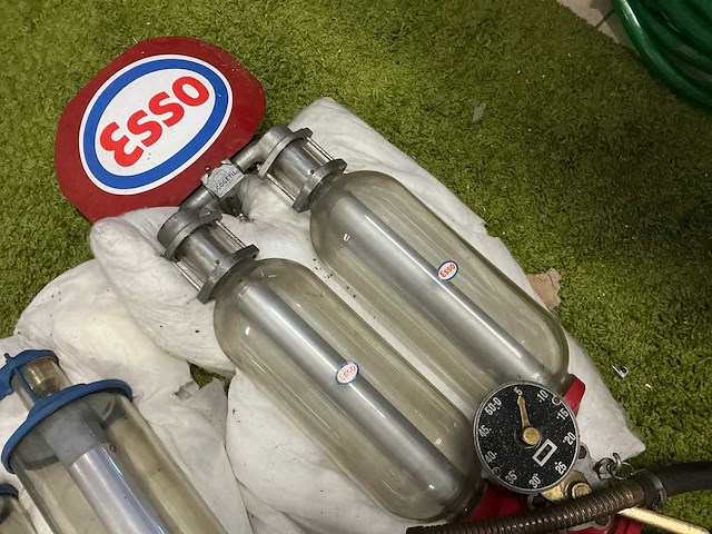 Cogetil oude naftpomp dubbel - afbeelding 1 van  5