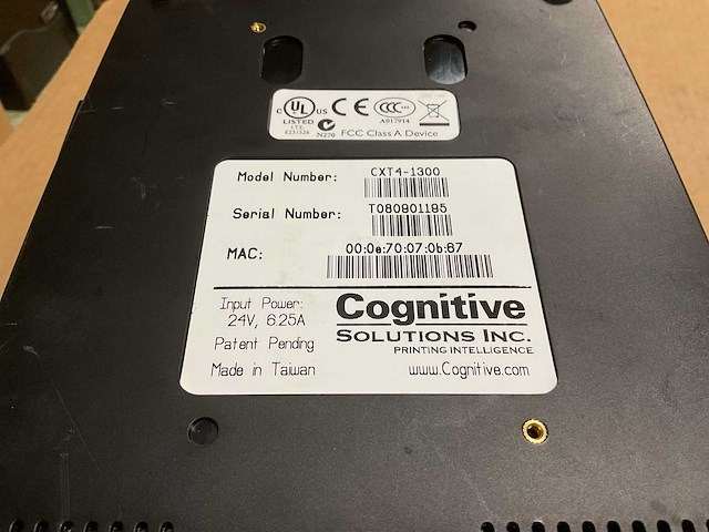 Cognitive solutions inc cxt4-1300 labelprinter - afbeelding 6 van  6