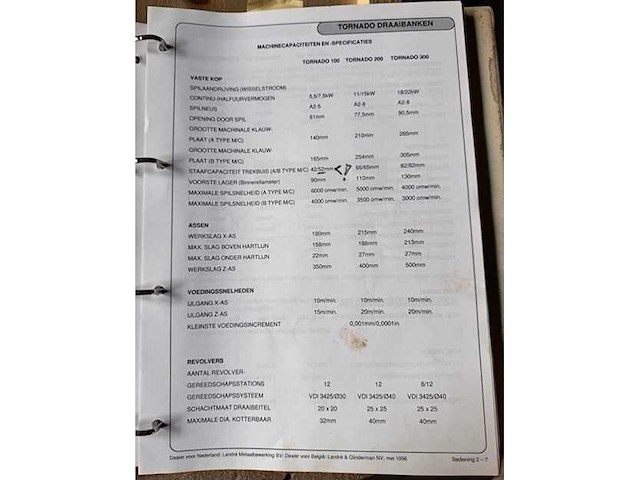 Colchester - 1995 - tornado 100 - cnc-draaibank - afbeelding 4 van  14