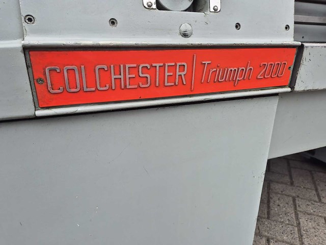 Colchester - triumph 2000 - draaibank met heidenhain - afbeelding 20 van  21
