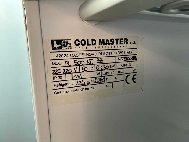Cold master pl 500 vriezer - afbeelding 2 van  2