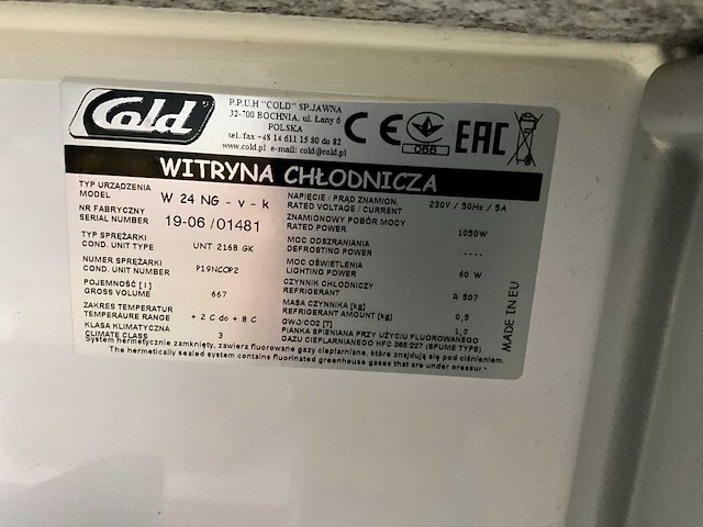 Cold w 24 ng koelvitrine - afbeelding 6 van  6