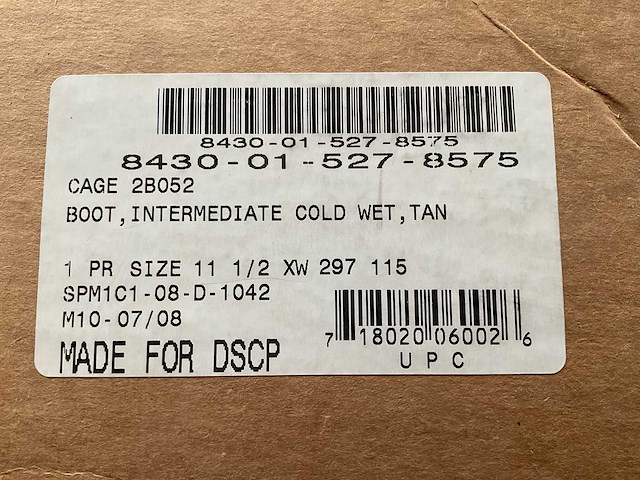 Cold weather tan boot - afbeelding 4 van  4