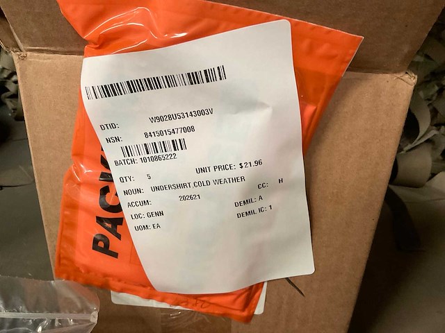 Cold weather undershirt (5x) - afbeelding 3 van  3