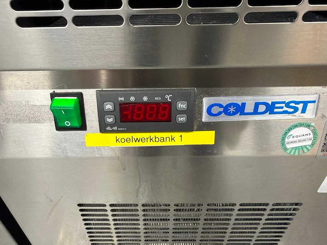 Coldest - rvs meubel met koelwerkbank - afbeelding 8 van  8