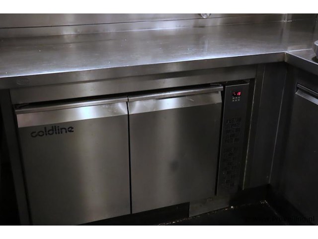 Coldline rvs koelwerkbank - afbeelding 1 van  3