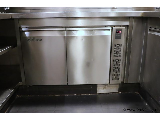 Coldline rvs koelwerkbank - afbeelding 2 van  3
