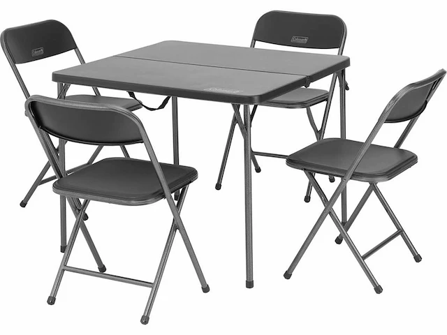 Coleman 4-persoons tafelset incl. tas & stoelen - afbeelding 1 van  7