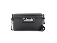 Coleman convoy 100 qt koelbox met wielen 94 liter donkergrijs - afbeelding 1 van  1
