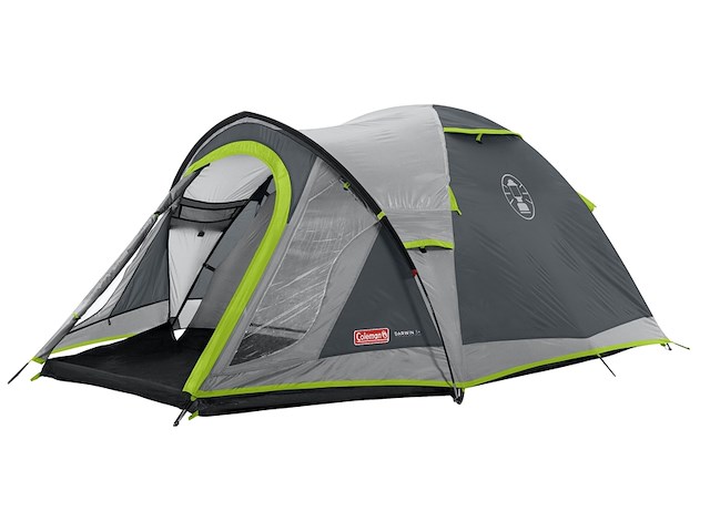 Coleman darwin 3 plus koepeltent 3-persoons grijs - afbeelding 1 van  4