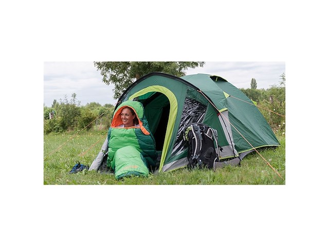 Coleman groene iglotent kobuk valley 3 plus voor 3 personen - afbeelding 2 van  5