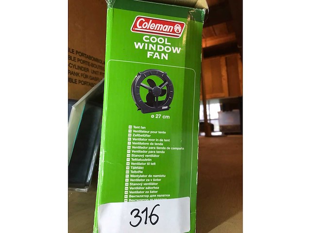 Coleman tentventilator - afbeelding 2 van  2