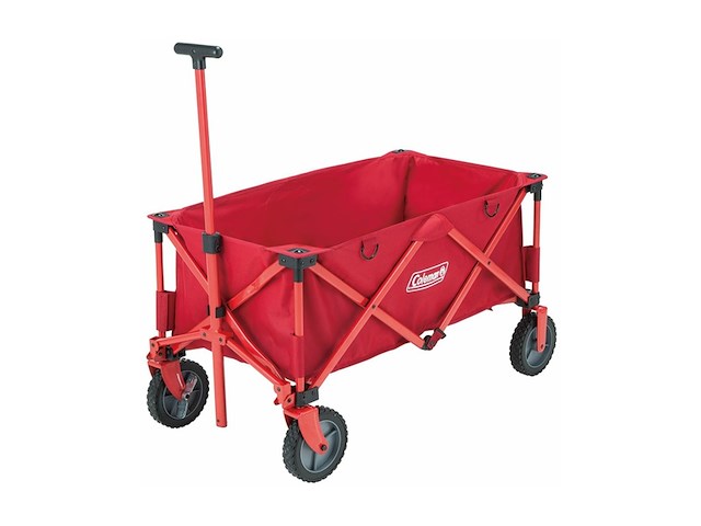 Coleman wagon bolderkar opvouwbaar rood - afbeelding 1 van  4