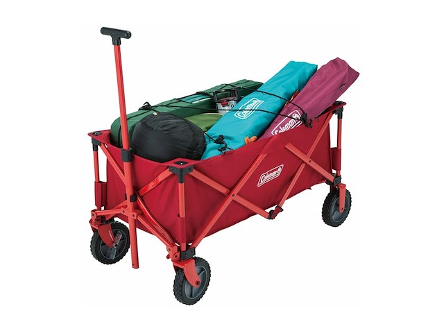 Coleman wagon bolderkar opvouwbaar rood - afbeelding 2 van  4