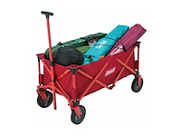 Coleman wagon bolderkar opvouwbaar rood - afbeelding 2 van  4