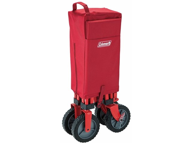 Coleman wagon bolderkar opvouwbaar rood - afbeelding 3 van  4