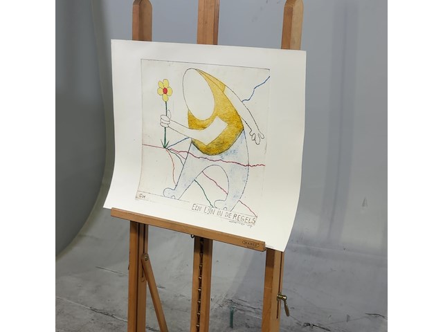Collage, gerrit, een lijn in de regels - afbeelding 4 van  10