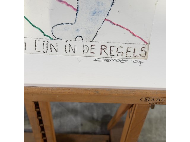 Collage, gerrit, een lijn in de regels - afbeelding 5 van  10