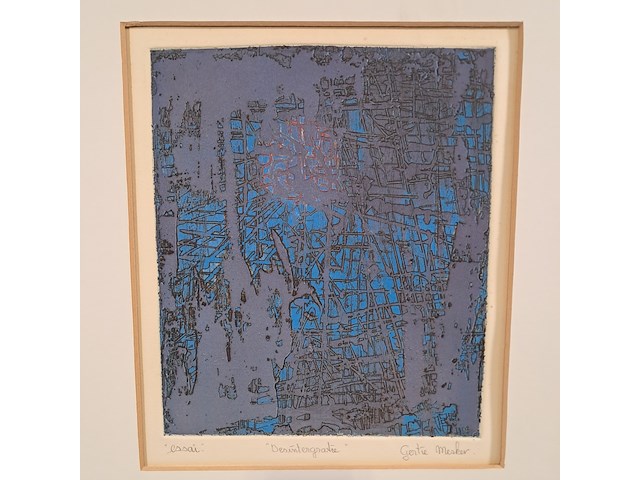 Collage, gertie mesker, desintegratie - afbeelding 3 van  9