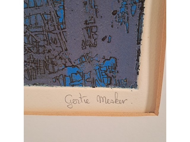 Collage, gertie mesker, desintegratie - afbeelding 4 van  9