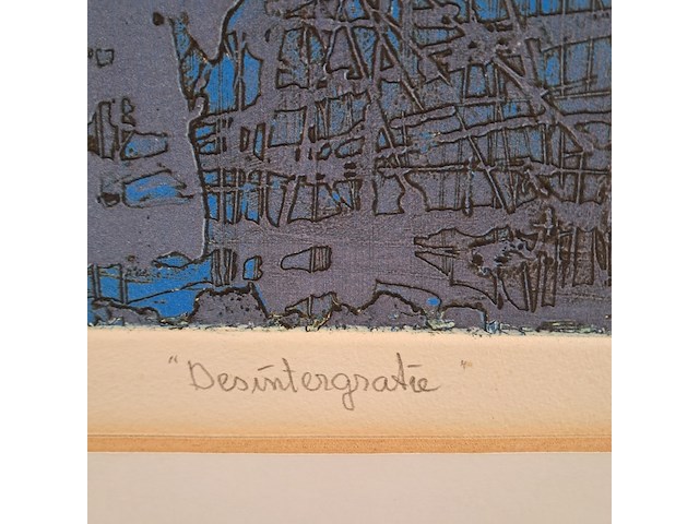 Collage, gertie mesker, desintegratie - afbeelding 5 van  9