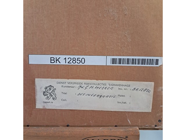 Collage, gertie mesker, desintegratie - afbeelding 9 van  9