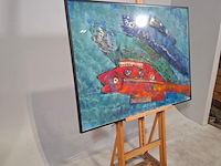 Collage, maya wildevuur, vissen - afbeelding 3 van  8
