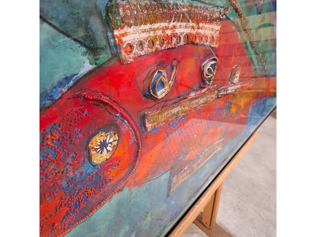 Collage, maya wildevuur, vissen - afbeelding 4 van  8