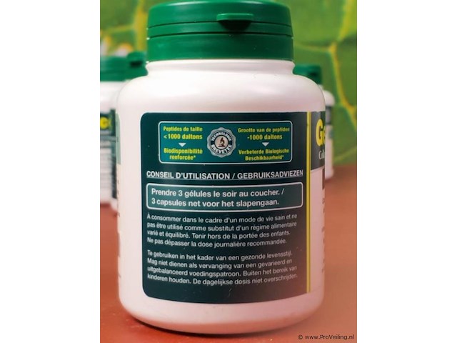Collageen supplement aminolock original - 11 potjes á 90 capsules - afbeelding 3 van  4