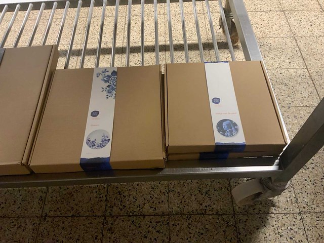 Collectie delfs blauw aardewerk - afbeelding 8 van  11