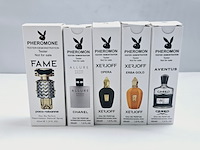 Collectie pheromone parfum - bekende merken - 5 x 45ml - afbeelding 1 van  4