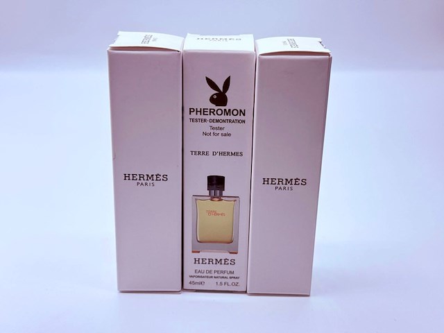 Collectie pheromone parfum - terre d'hermes - 3 x 45ml - afbeelding 3 van  3
