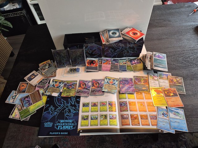 Collectie pokémon kaarten, mega evolution - phantasmal flames - afbeelding 1 van  10
