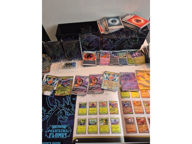 Collectie pokémon kaarten, mega evolution - phantasmal flames - afbeelding 8 van  10
