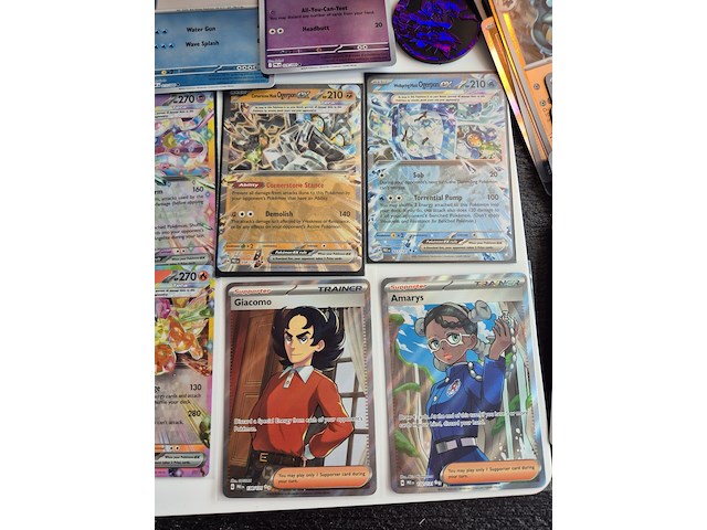 Collectie pokémon kaarten, scarlet & violet - prismatic evolutions, o.a. full art - afbeelding 5 van  7