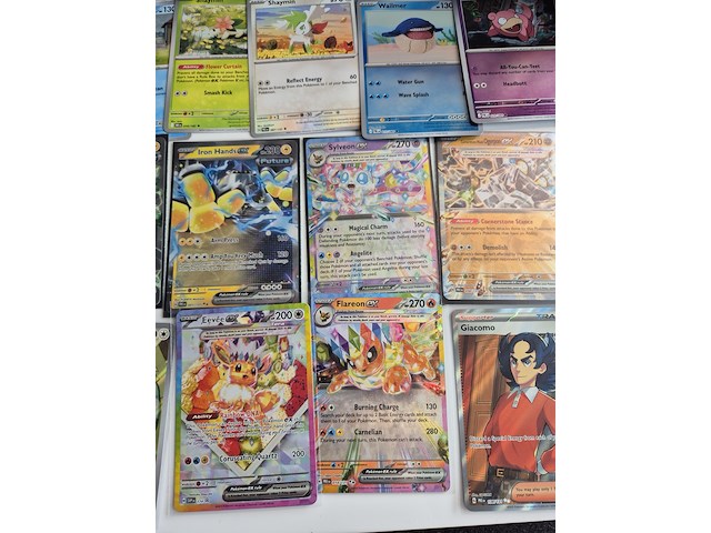 Collectie pokémon kaarten, scarlet & violet - prismatic evolutions, o.a. full art - afbeelding 6 van  7
